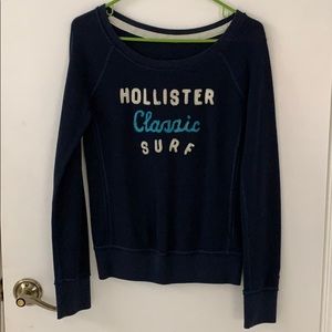 Hollister Navy blue sweater